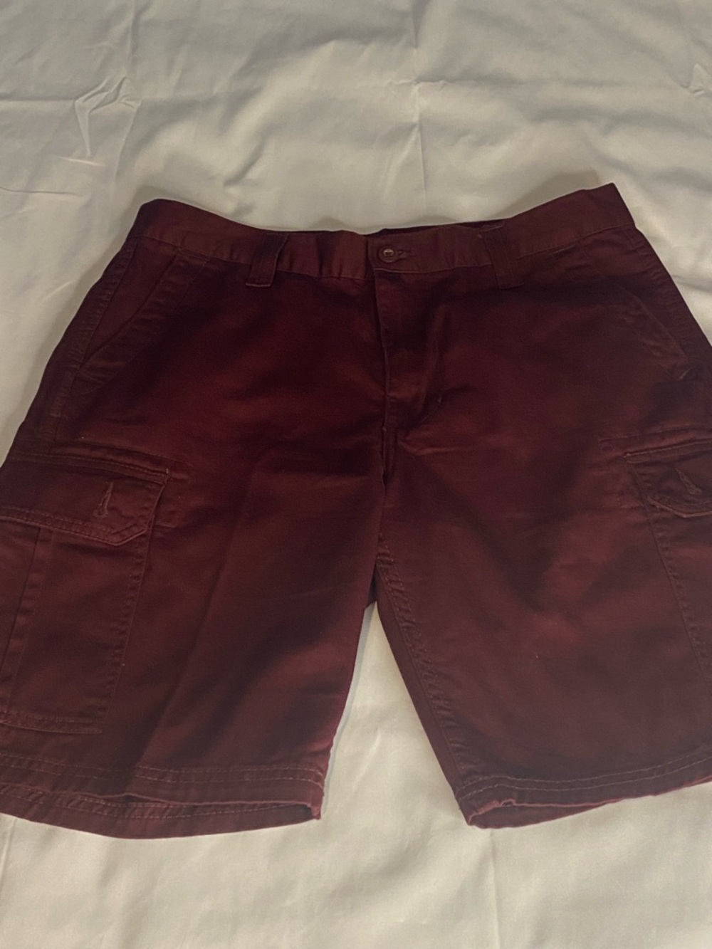 U.S. Polo Assn. Men's Cargo Shorts in Burgundy